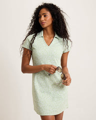 Aubrey Bahia Blooms IslandZone Dress - Light Rosemary