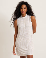 Carmela Canopy Shores Sleeveless Shirt Dress - Pure Khaki