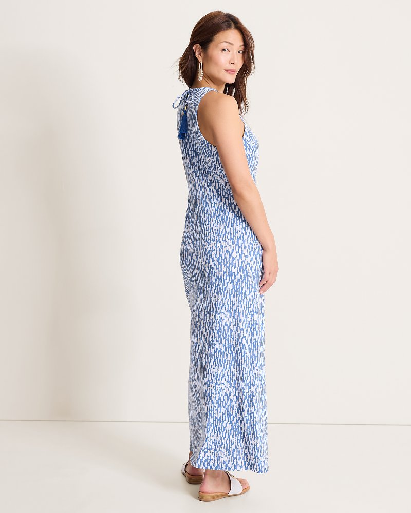 Jasmina Glimmer Bay Maxi Dress - Port Side Blue