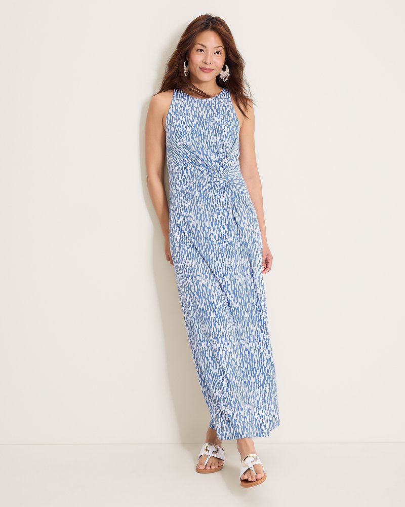 Jasmina Glimmer Bay Maxi Dress - Port Side Blue