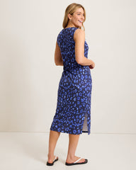 Darcy Lush Leopard Midi Dress - Coastline