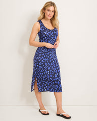 Darcy Lush Leopard Midi Dress - Coastline