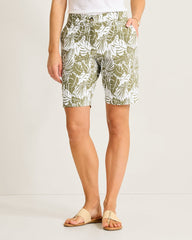 Boracay Palmae Beach Chino Bermuda 10-Inch Shorts - Sea Clay