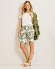Boracay Palmae Beach Chino Bermuda 10-Inch Shorts - Sea Clay