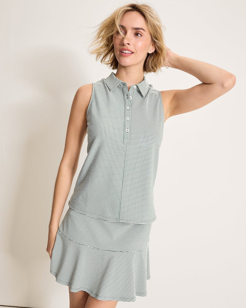 Costa Wave IslandZone Flounce Skort - Dark Jade