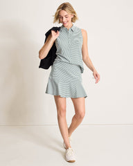 Costa Wave IslandZone Flounce Skort - Dark Jade
