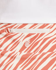 Abby Coastal Zebra IslandZone Skort - Peach Gelato
