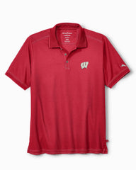 Collegiate Emfielder IslandZone Polo - wisconsin