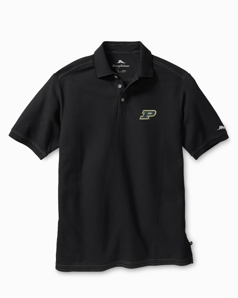 Collegiate Emfielder IslandZone Polo - Purdue