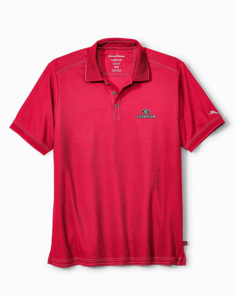 Collegiate Emfielder IslandZone Polo - Georgia