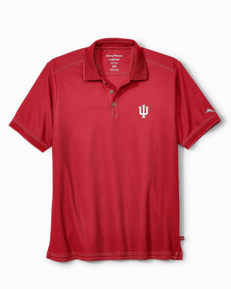 Collegiate Emfielder IslandZone Polo - indiana