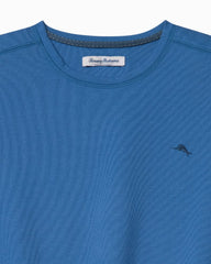 Big &amp; Tall Piqué T-Shirt - Heathered Blue