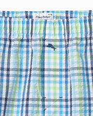 Big &amp; Tall Seersucker Boxers - Bright White