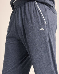 Big &amp; Tall Jersey Lounge Joggers - Heathered Blue