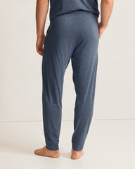 Jersey Lounge Joggers - Heathered Blue