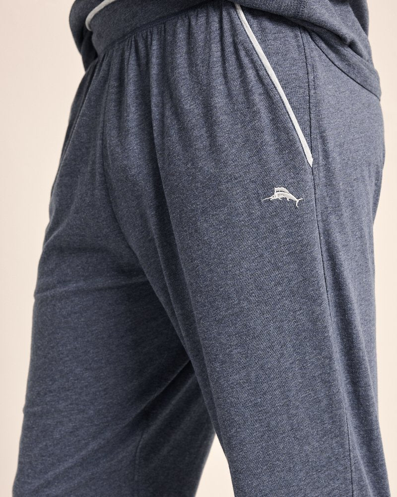 Jersey Lounge Joggers - Heathered Blue