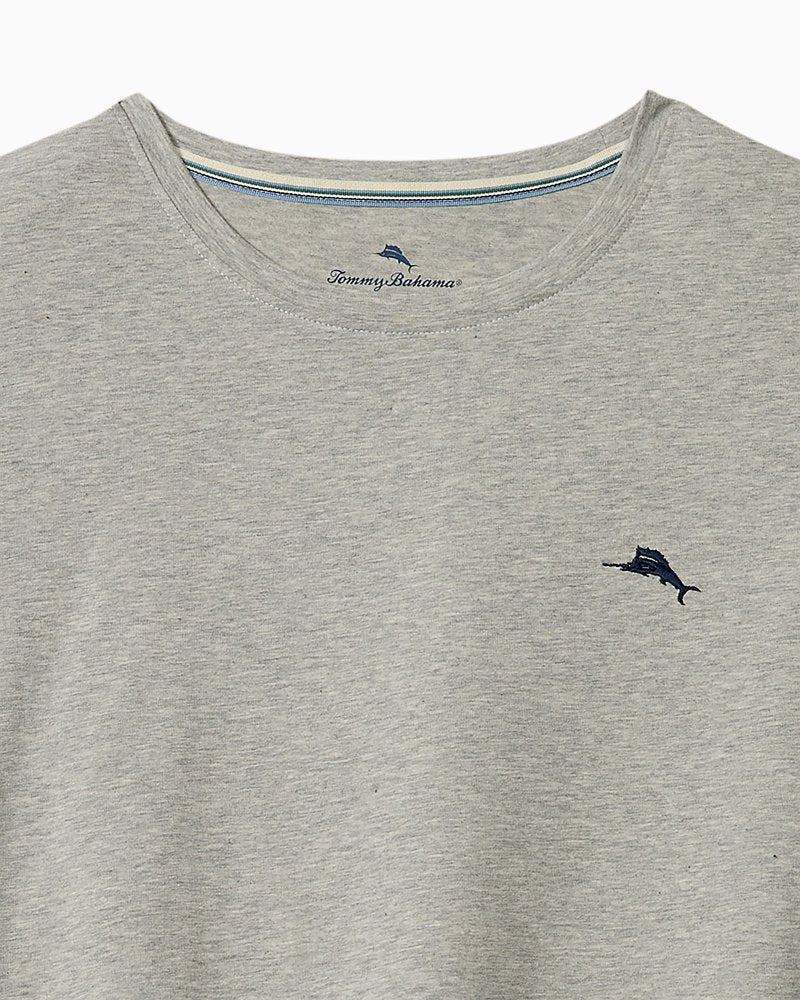 Solid Marlin Jersey Long-Sleeve T-Shirt - Light Heather Grey