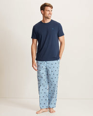 Solid Marlin Jersey Short-Sleeve T-Shirt - Deep Navy