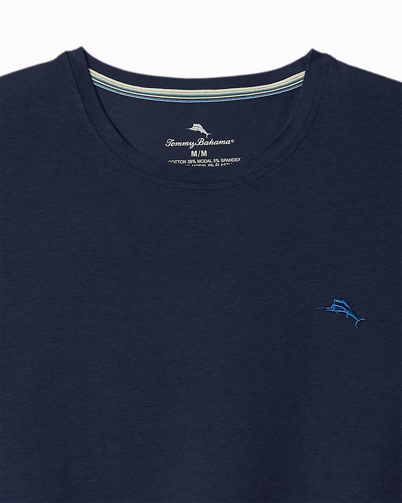Solid Marlin Jersey Short-Sleeve T-Shirt - Deep Navy