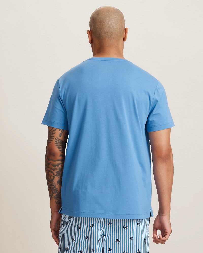 Solid Marlin Jersey Short-Sleeve T-Shirt - Med Blue