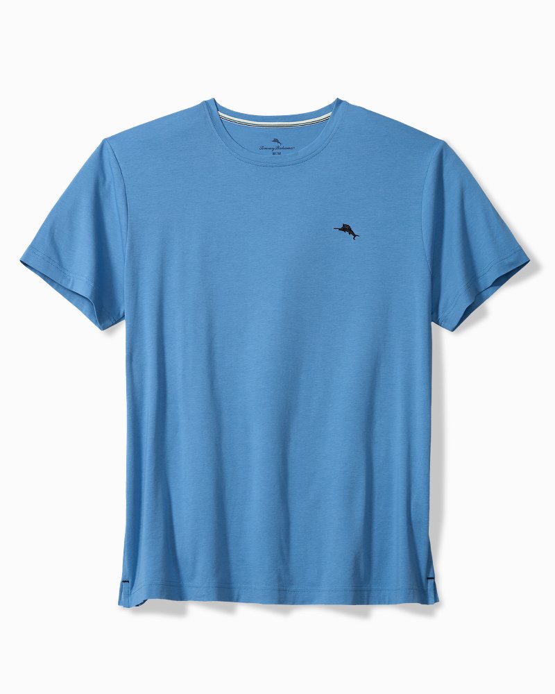 Solid Marlin Jersey Short-Sleeve T-Shirt - Med Blue