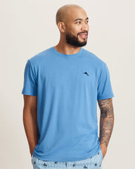 Solid Marlin Jersey Short-Sleeve T-Shirt - Med Blue