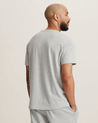 Solid Marlin Jersey Short-Sleeve T-Shirt - Light Heather Grey