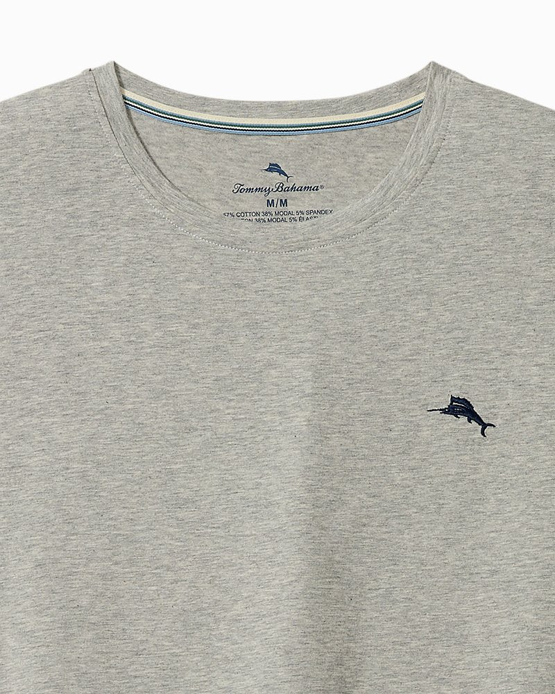 Solid Marlin Jersey Short-Sleeve T-Shirt - Light Heather Grey