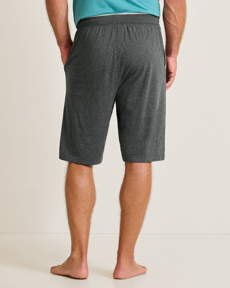 Big &amp; Tall Jersey Lounge Shorts - Heather Charcoal Grey