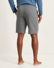 Big &amp; Tall Interlock Pajama Shorts - Dark Grey Heather