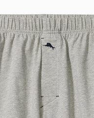 Solid Marlin Jersey Boxers - Light Heather Grey