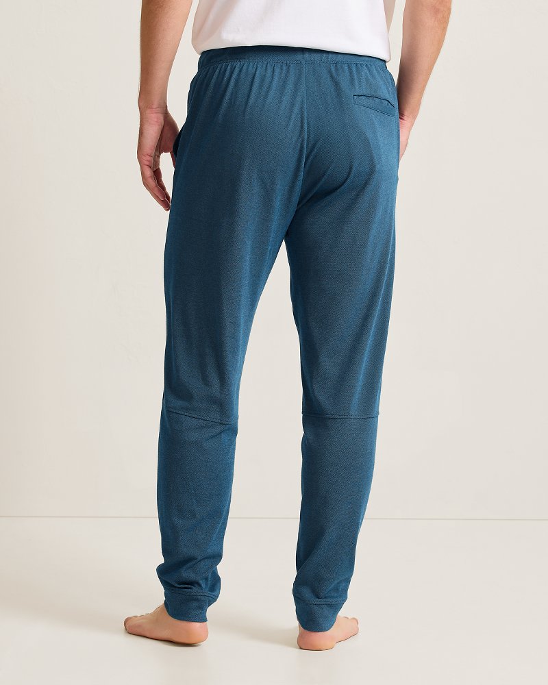 Piqué Joggers - Navy