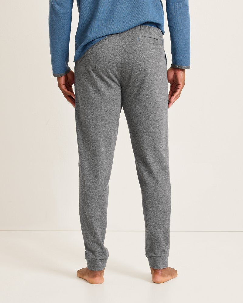 Big &amp; Tall Interlock Joggers - Dark Grey Heather