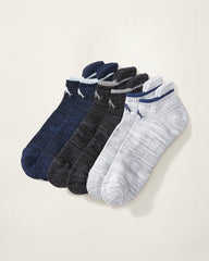 IslandZone Athletic Tab Socks - 3 Pack - Assorted