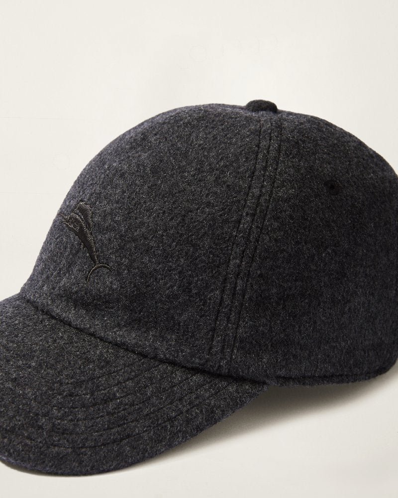 Cashmere Packable Marlin Cap - Grey