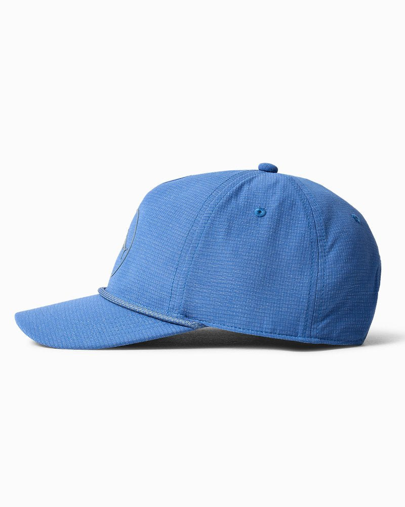 Tommy Bahama Chip Shot Marlin Logo Packable Cap - Dockside Blue