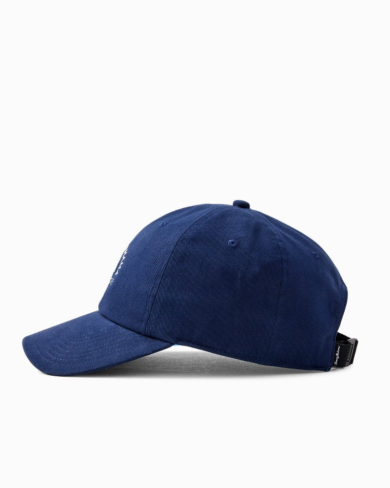 Tommy Bahama Palm Tree Packable Cap - Navy