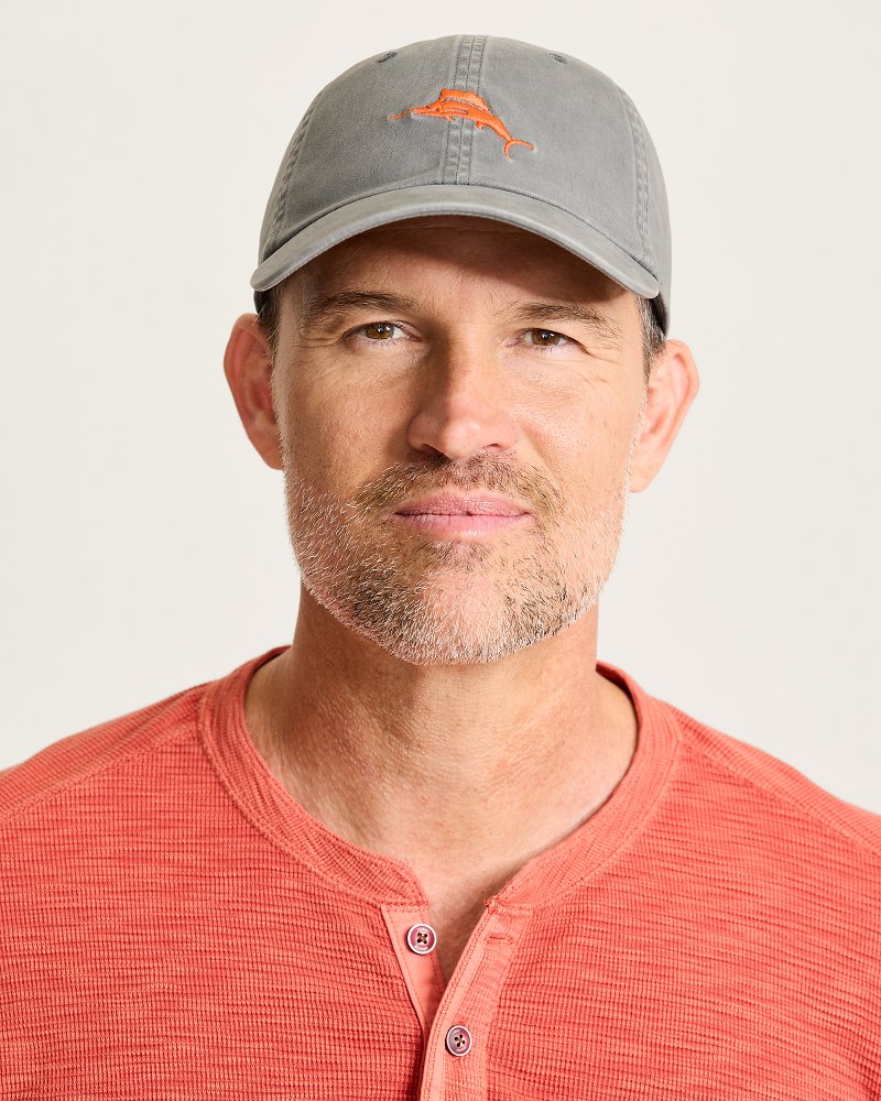 Boracay Marlin Packable IslandZone Cap - Fog Grey