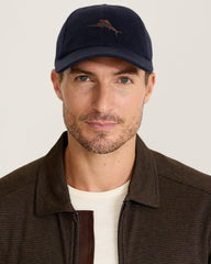 Marlin Cashmere Packable Cap - Navy