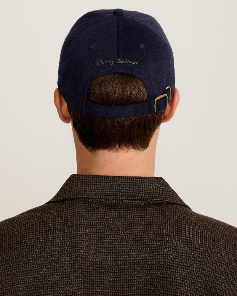 Marlin Cashmere Packable Cap - Navy
