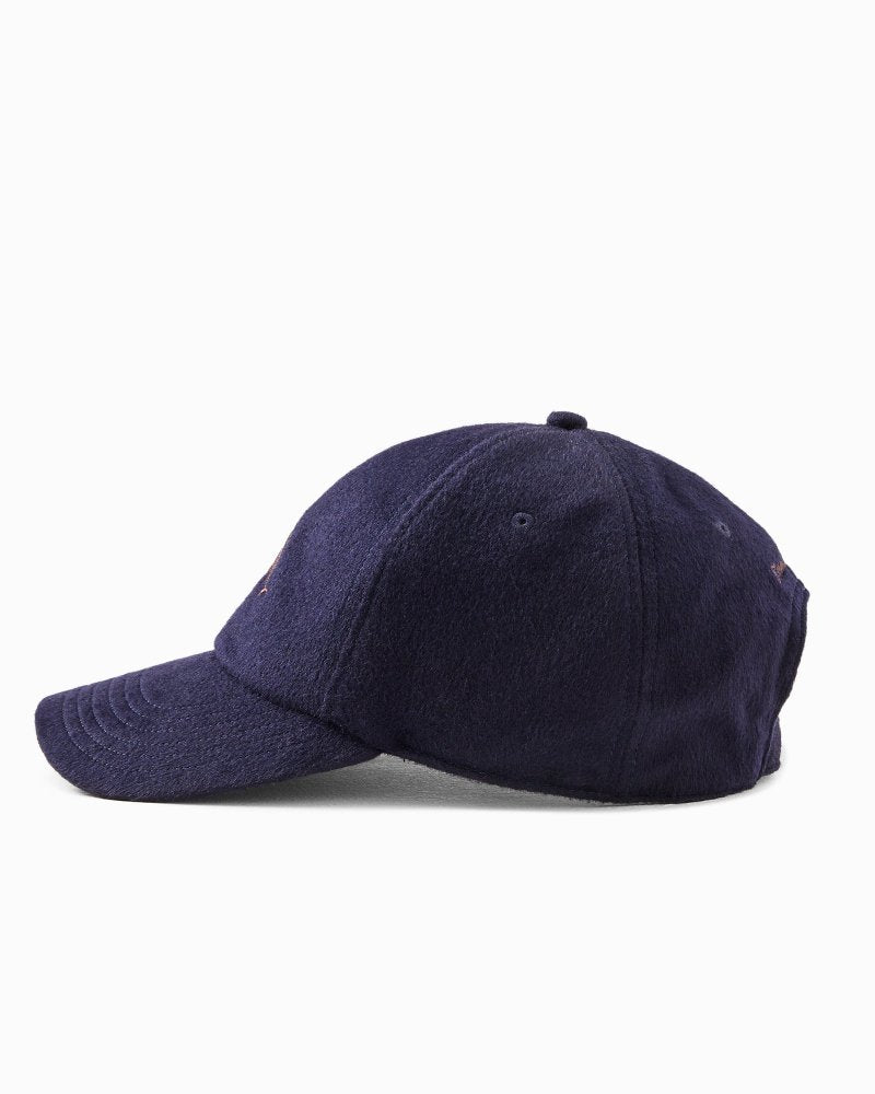 Marlin Cashmere Packable Cap - Navy