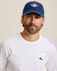 Barbados Pro Americana Packable IslandZone Cap - Island Navy