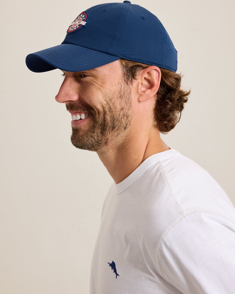 Barbados Pro Americana Packable IslandZone Cap - Island Navy