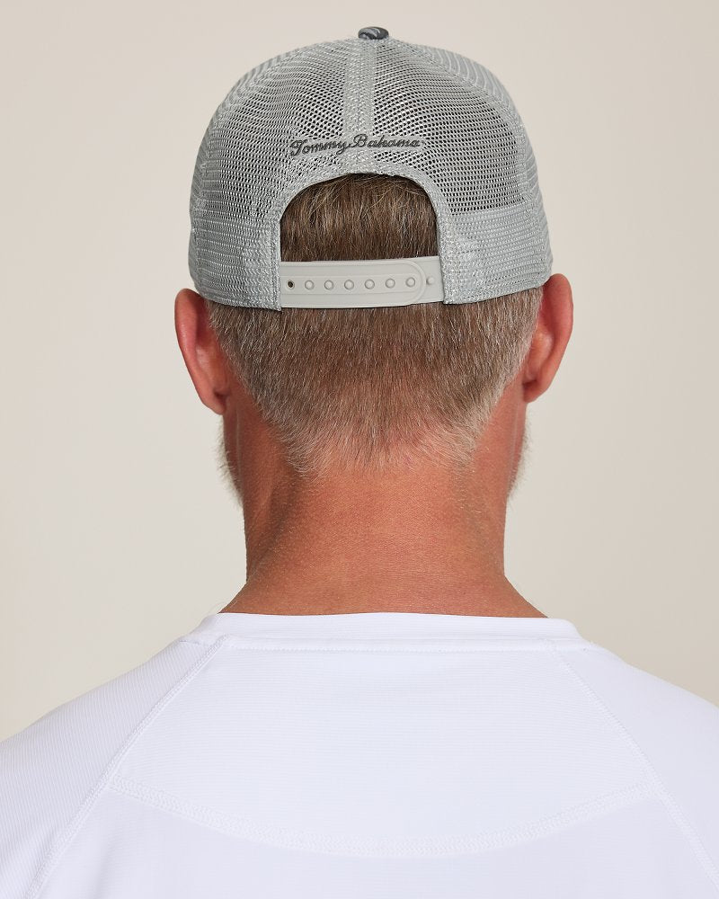 Coastal Palms Trucker Cap - Black