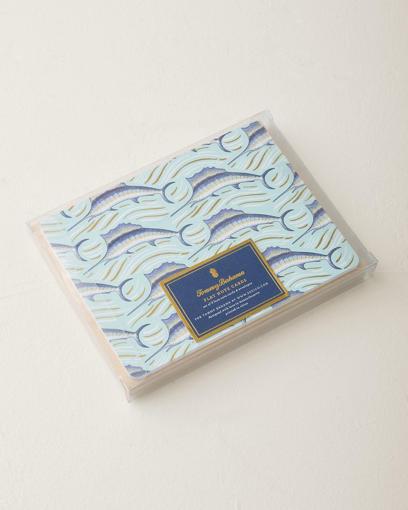 Coastal Service Marlin Flat Notecard Set - Multicolor