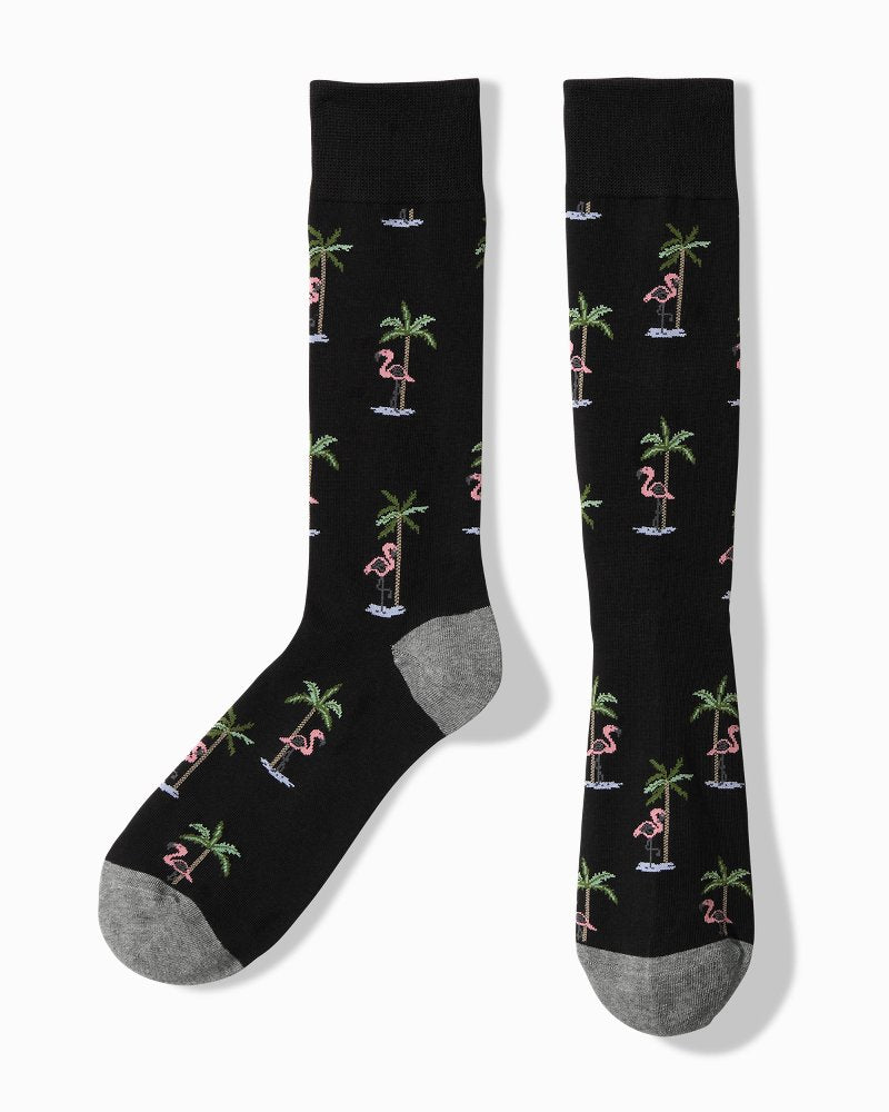 On Flockin' Point Socks - Black
