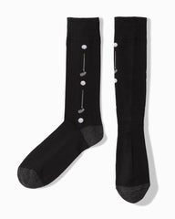 Par-Tee Time Socks - Black