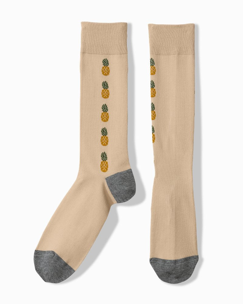 Pine &amp; Shine Socks - Stone
