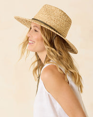 Raffia Lurex® Lifeguard Hat - Natural