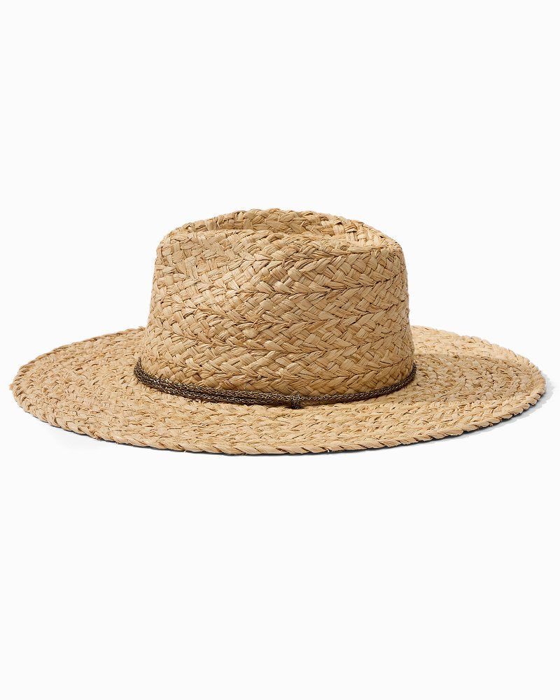 Raffia Lurex® Lifeguard Hat - Natural